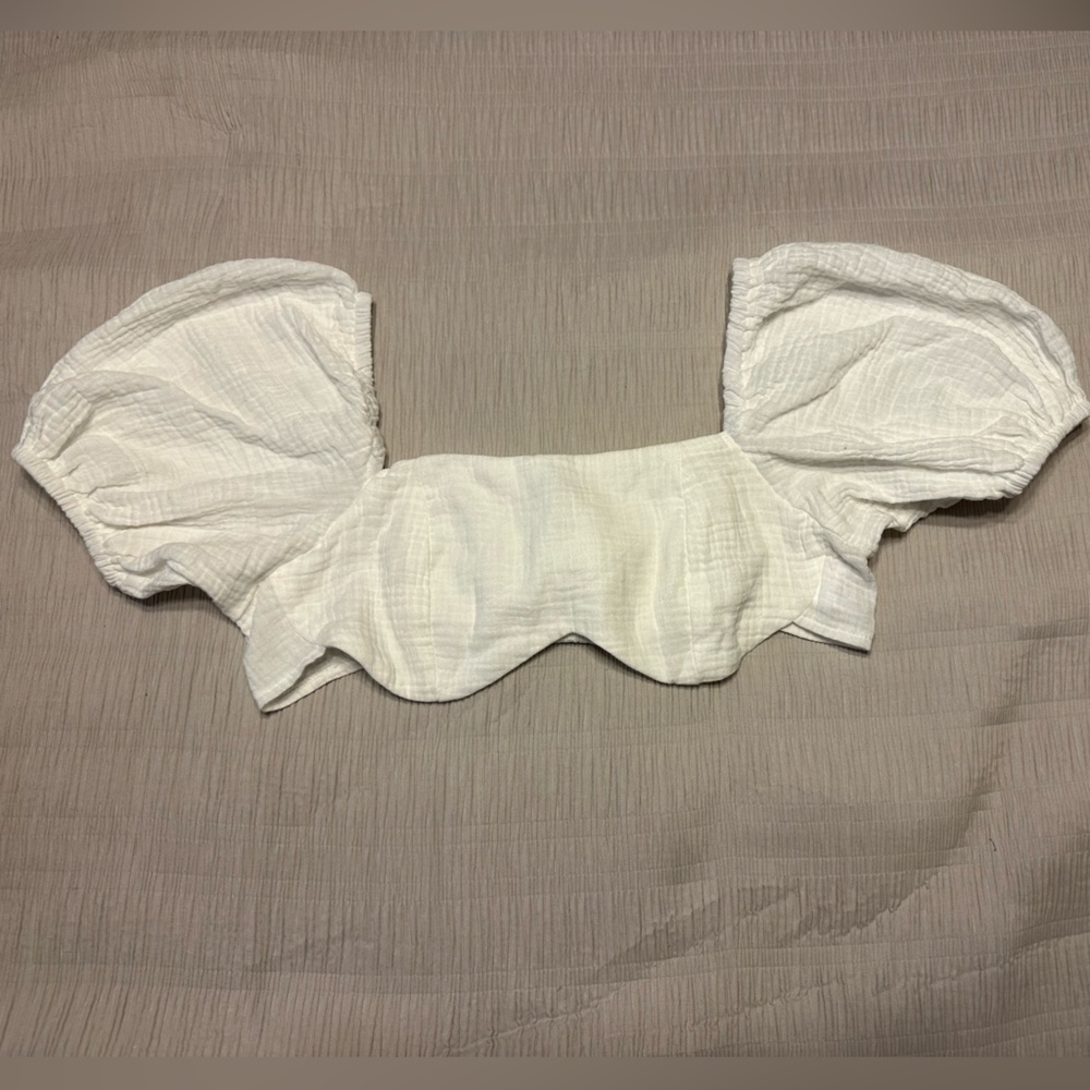 SHEIN white crop top